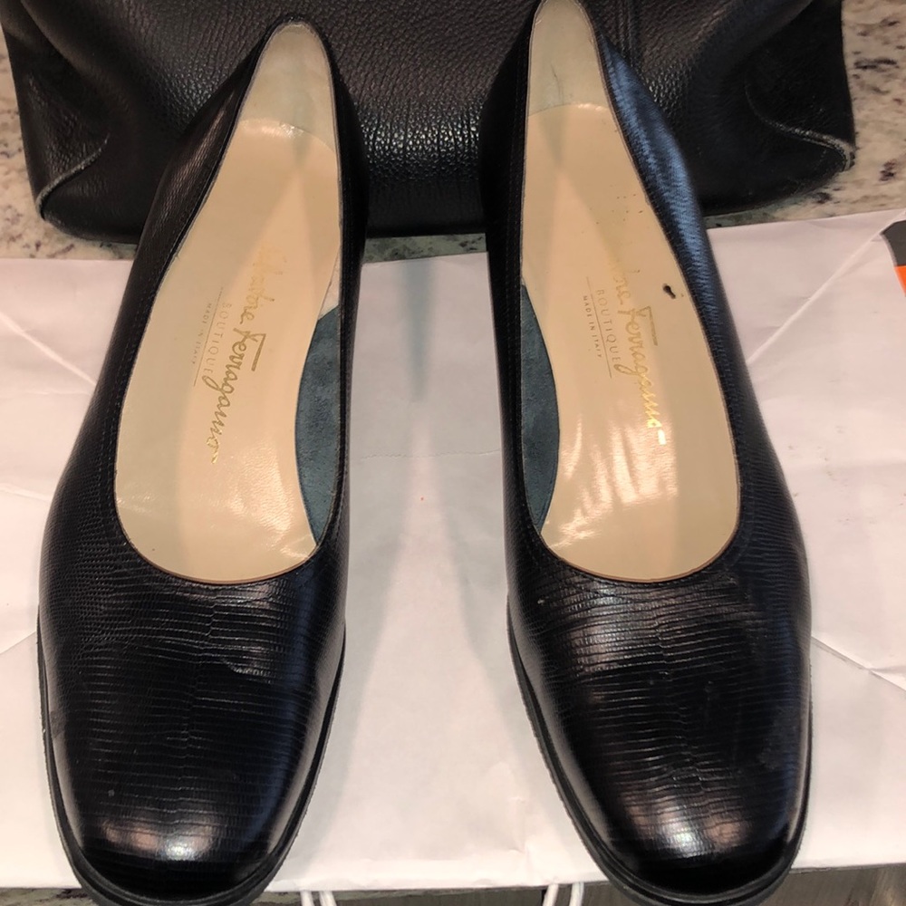 Salvatore Ferragamo shoes.